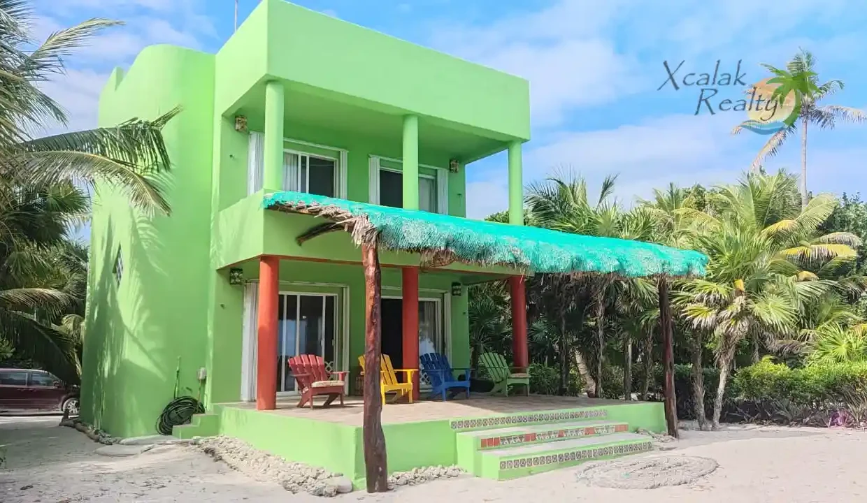 Beachfron Home for sale in Xcalak-Costa Maya